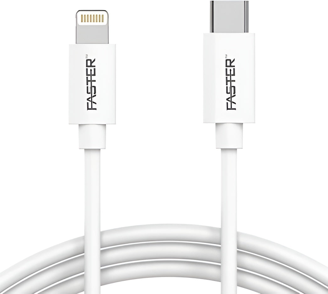 FASTER L1-PD Type-C to Lightning Fast Charging Cable for iPhone PD 20W