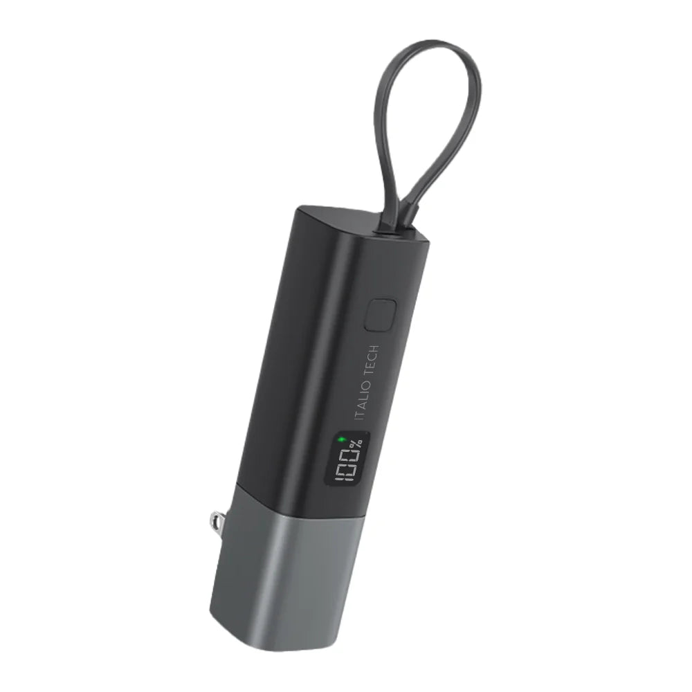 Italio Tech ChargeBank 5000mAh Powerbank 2 in 1 Type-C and Lightning