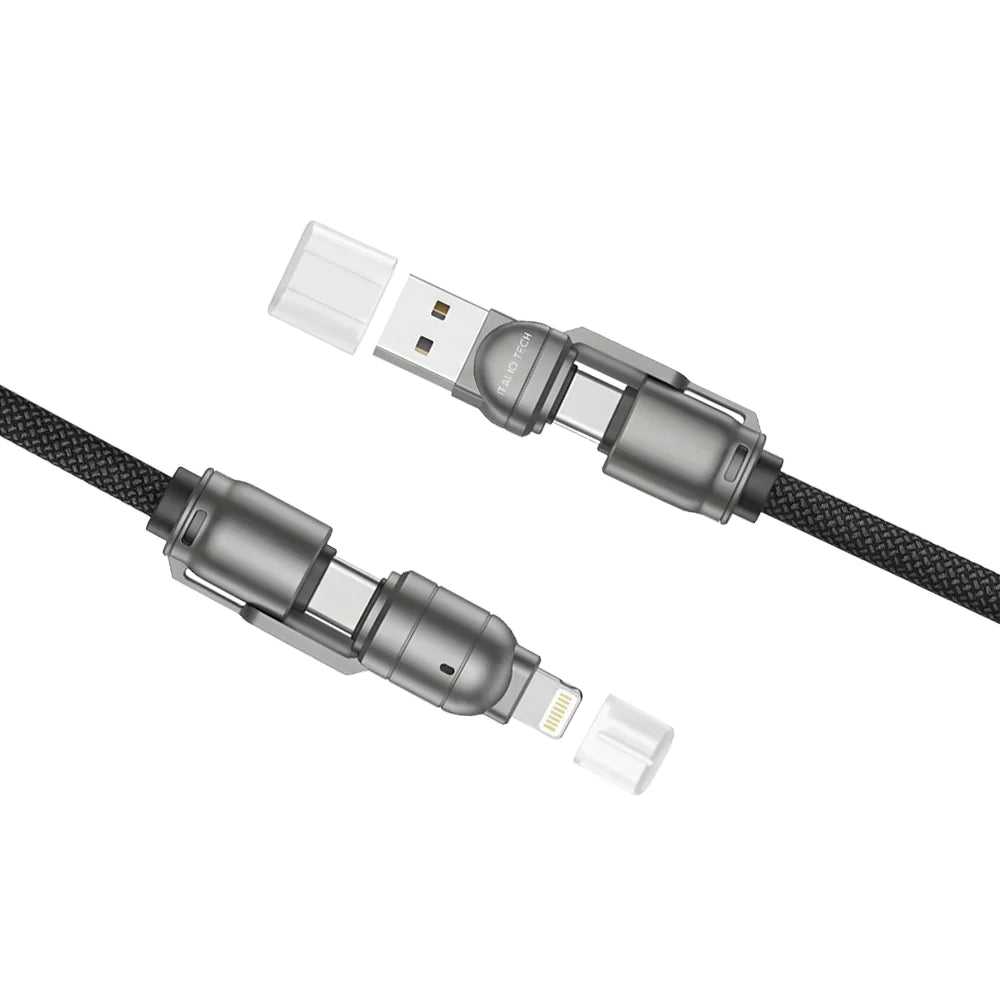 Italio Tech Link Ultra 240W Fast Charging 4 in 1 Cable