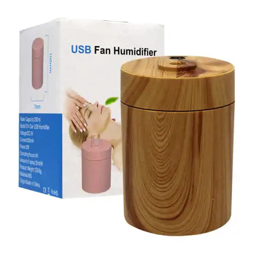 Mini Wood Grain Usb Humidifier