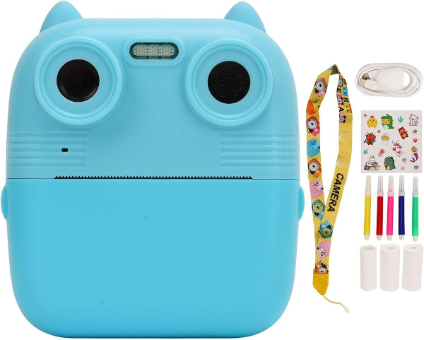 D8S Kids Digital Camera – 1080P HD, 48MP, Front & Rear Dual Lens, Thermal Print