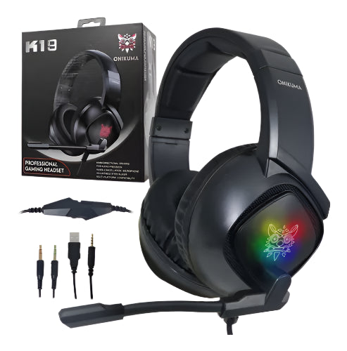 ONIKUMA K19 Professional Gaming Headphone with RGB LED Backlight