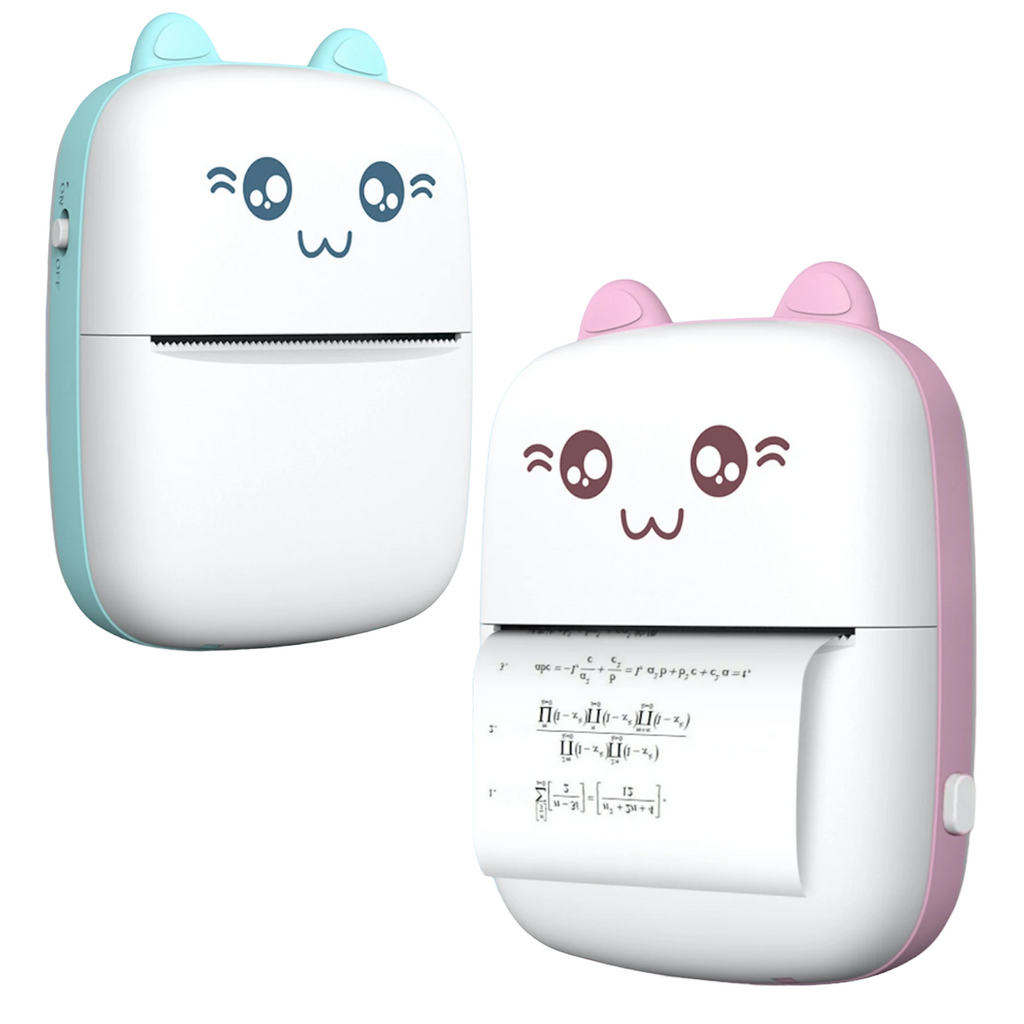 Portable Mini Pocket Printer Thermal Printer with Thermal Printing Pap