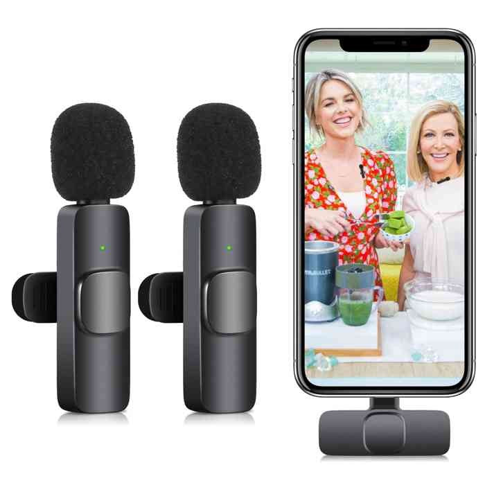 K9 Wireless Microphone For Mobile Type-C & Lightning