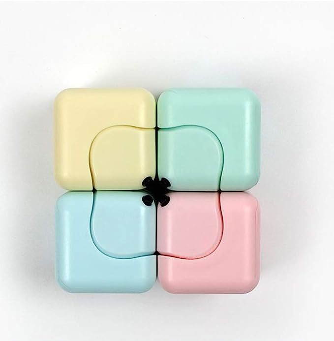 Gyro Fidget Cube Sensory Infinity Cube Autism Relief Toys