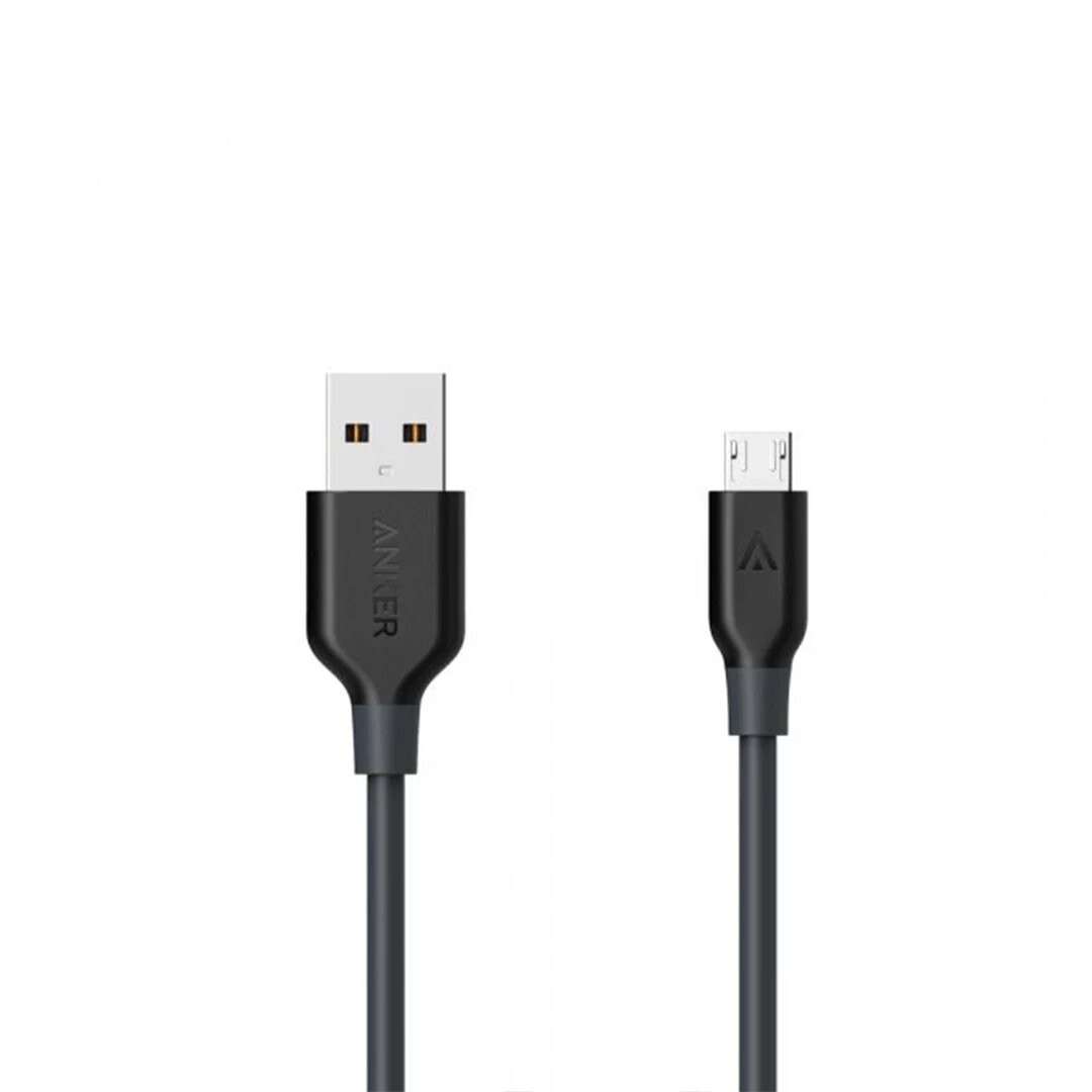 Anker PowerLine Micro Cable 3ft – Black – A8132H12