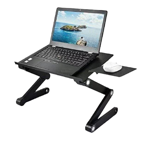 Portable Multifunctional Adjustable Computer Table Standing Aluminium Foldable Laptop Table Stand
