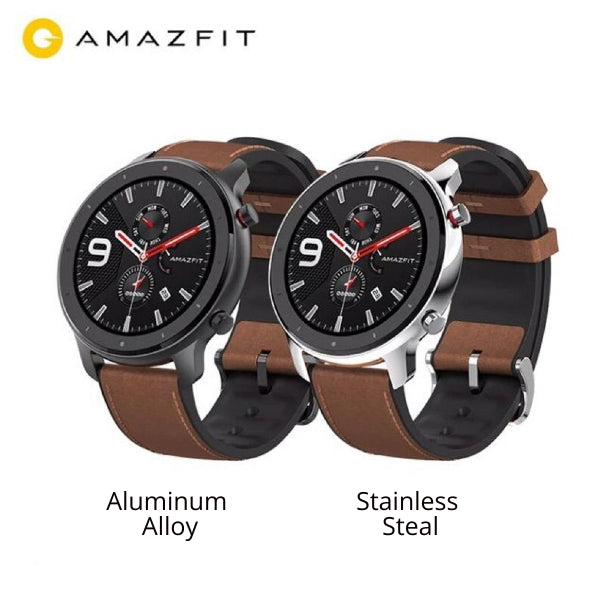 AMAZFIT GTR 47mm Smart Watch 5ATM Waterproof Global Version ( Xiaomi Ecosystem Product ) - Brown 47mm  (Pre-Order only)