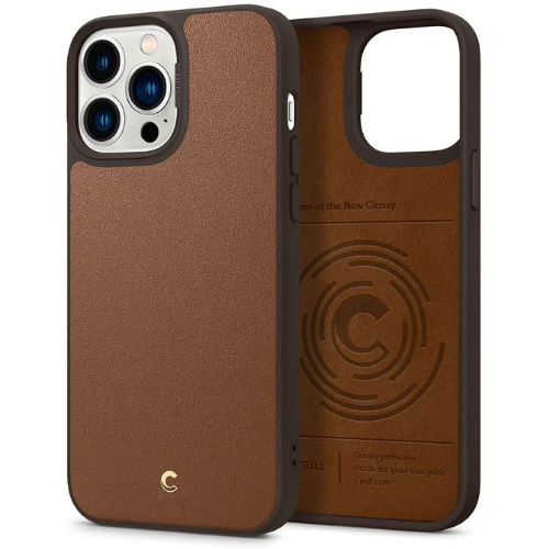 Spigen Apple iPhone 13 Pro Max Leather Brick by CYRILL
