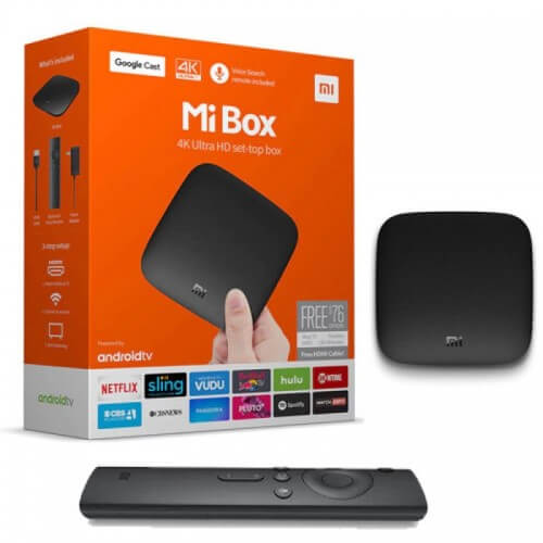 MI BOX TV 4K Ultra HD set-top-box Google cast