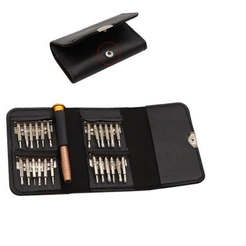 25-1 Repair Kit, Screwdriver Set with Leather Case