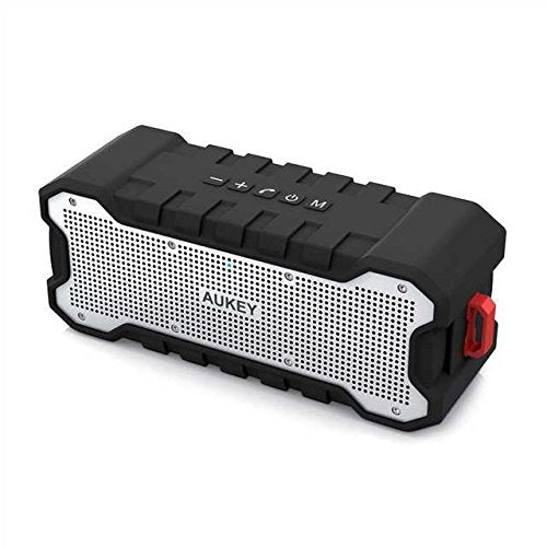 AUKEY Bluetooth Speaker with Outdoor Loud Sound, Waterproof IPX7, 30-Hour Playtime, Enhance Bass, Portable Wireless Bluetooth 4.2 Speakers for Home party camping. - Saamaan.Pk