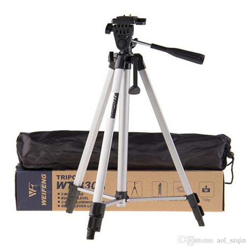 330A Tripod 55 Inch Professional Pro for DSLR Camera Camcorder 3 Way Head For DSLR Mobile Camera