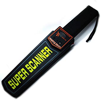 Super Scanner Hand Heldor Metal Detector with Beep Advanced Metal Detector - Saamaan.Pk