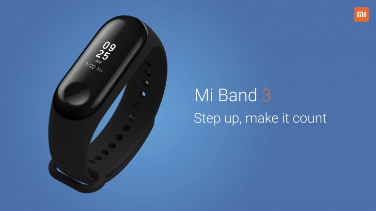 Xiaomi Mi Band 3 Fitness Tracker – Black - Saamaan.Pk