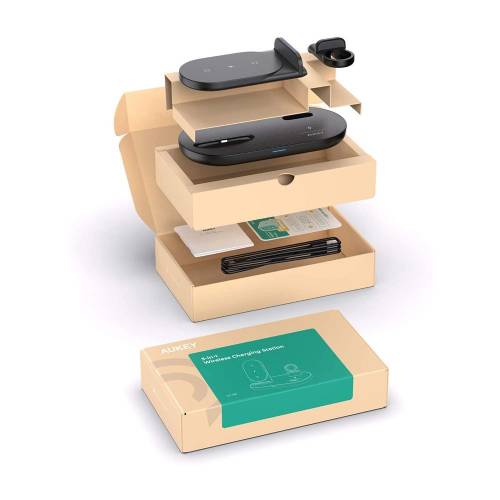 Aukey 3 in 1 AirCore Wireless Charging Station (LC-A3)
