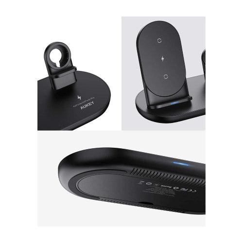 Aukey 3 in 1 AirCore Wireless Charging Station (LC-A3)