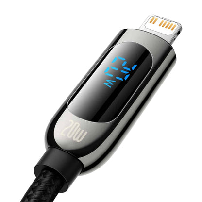Baseus Digital Display Type-C To iPhone 20W Fast Charging Data Cable