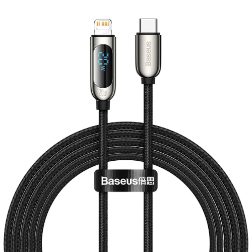Baseus Digital Display Type-C To iPhone 20W Fast Charging Data Cable