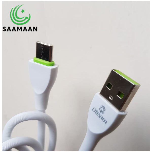 Type-C Charging Cable USB-A to USB-C Charge Braided Cord Compatible with Samsung Galaxy S10 S10E S9 S8 S20 Plus,Note 10 9 8, Other USB C Charger(White)