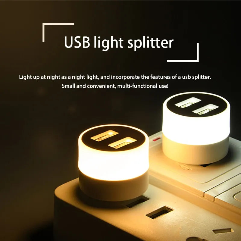 Portable USB Plug Night Light