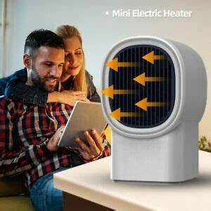 500W Portable Mini Electric Heater Fan Handy Air Warmer Silent Winter Home Office