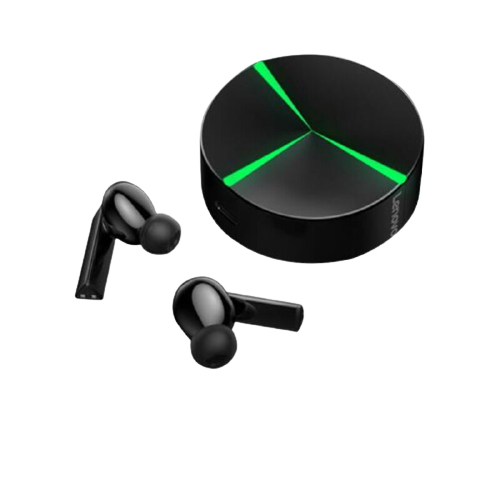 Lenovo bullet gaming earphones Bluetooth V5.0 Wireless Earbuds Headphone HIFI Sound Quality Persistent Touch Control Earphone - Black