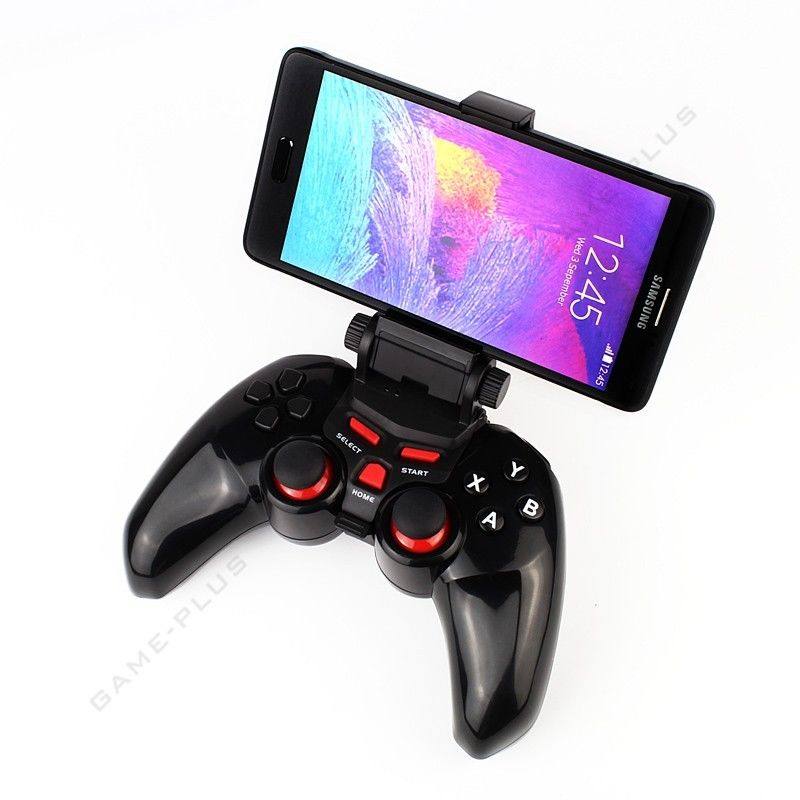 DOBE TI-465 Wireless Bluetooth Game Controller Joystick Gaming Gamepad With Clamp Holder For IOS PC Android - Saamaan.Pk
