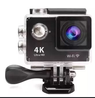 4K Water Proof WiFi Ultra-HD Sports Action Camera - Black - Saamaan.Pk
