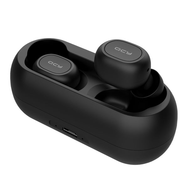 QCY T1 Bluetooth Wireless Headphones GEN ii (Black) - Saamaan.Pk
