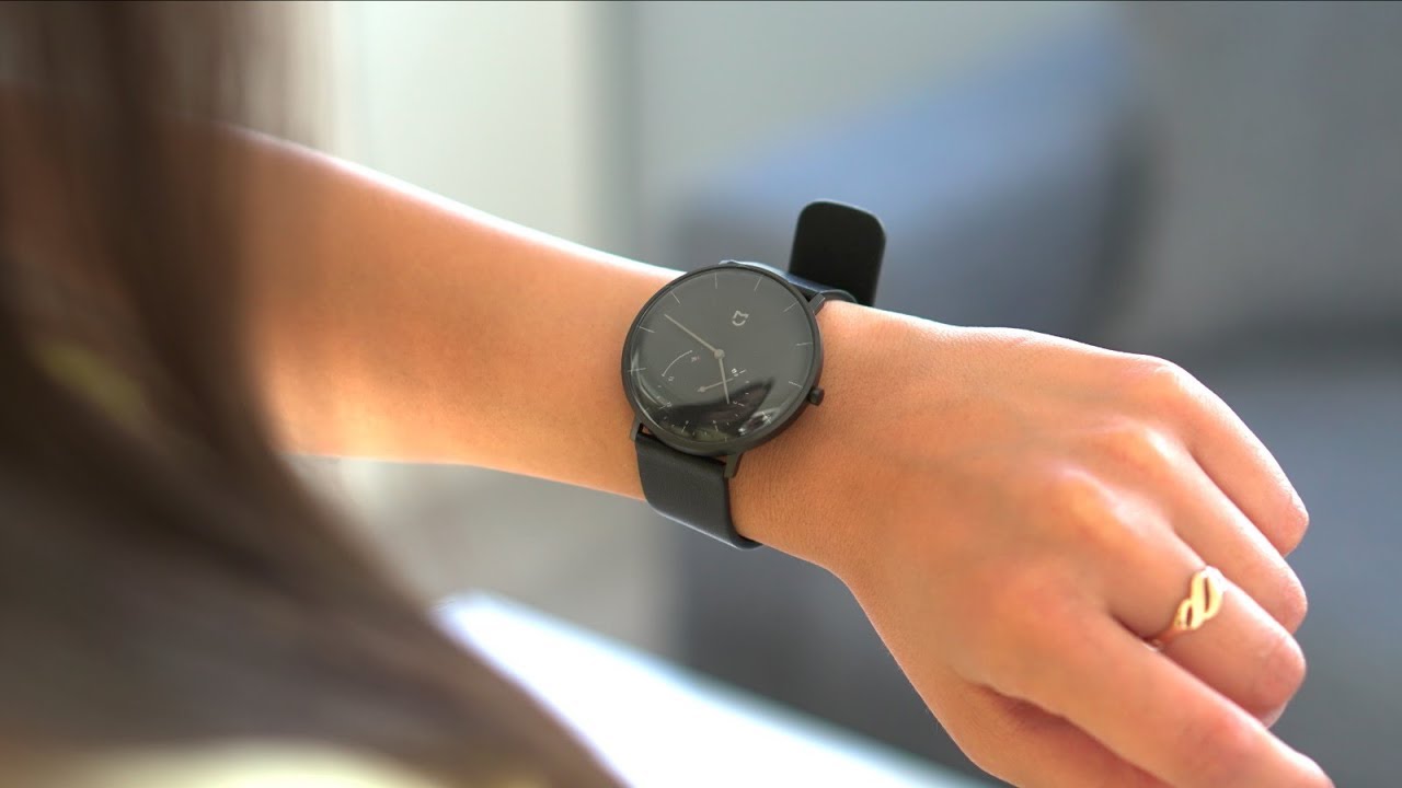 Xiaomi Mija Mi Quartz Watch, Smart Watch, Fitness Tracker water proof 5ATM. - Saamaan.Pk