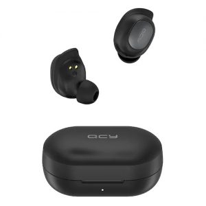 QCY T9S TWS bluetooth 5.0 Earphone Gaming Headphone Low Latency Stereo Wireless Earbuds Black