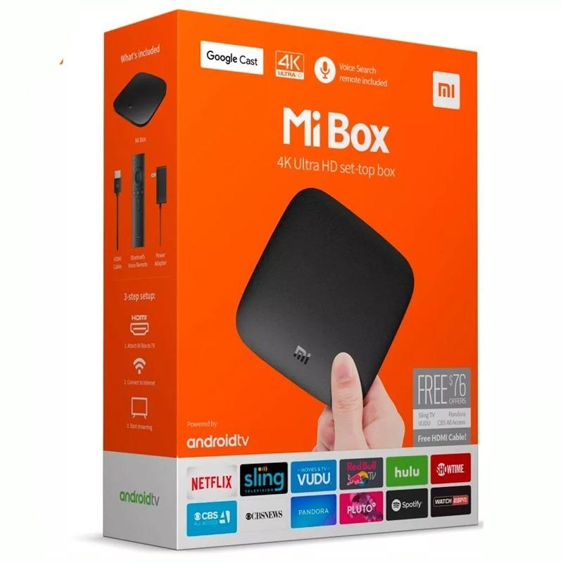 MI BOX TV 4K Ultra HD set-top-box Google cast