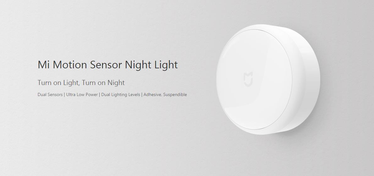 Original Xiaomi mijia Yeelight LED night light Infrared Remote Control human body Motion sensor For xiaomi Mi home Smart home - Saamaan.Pk